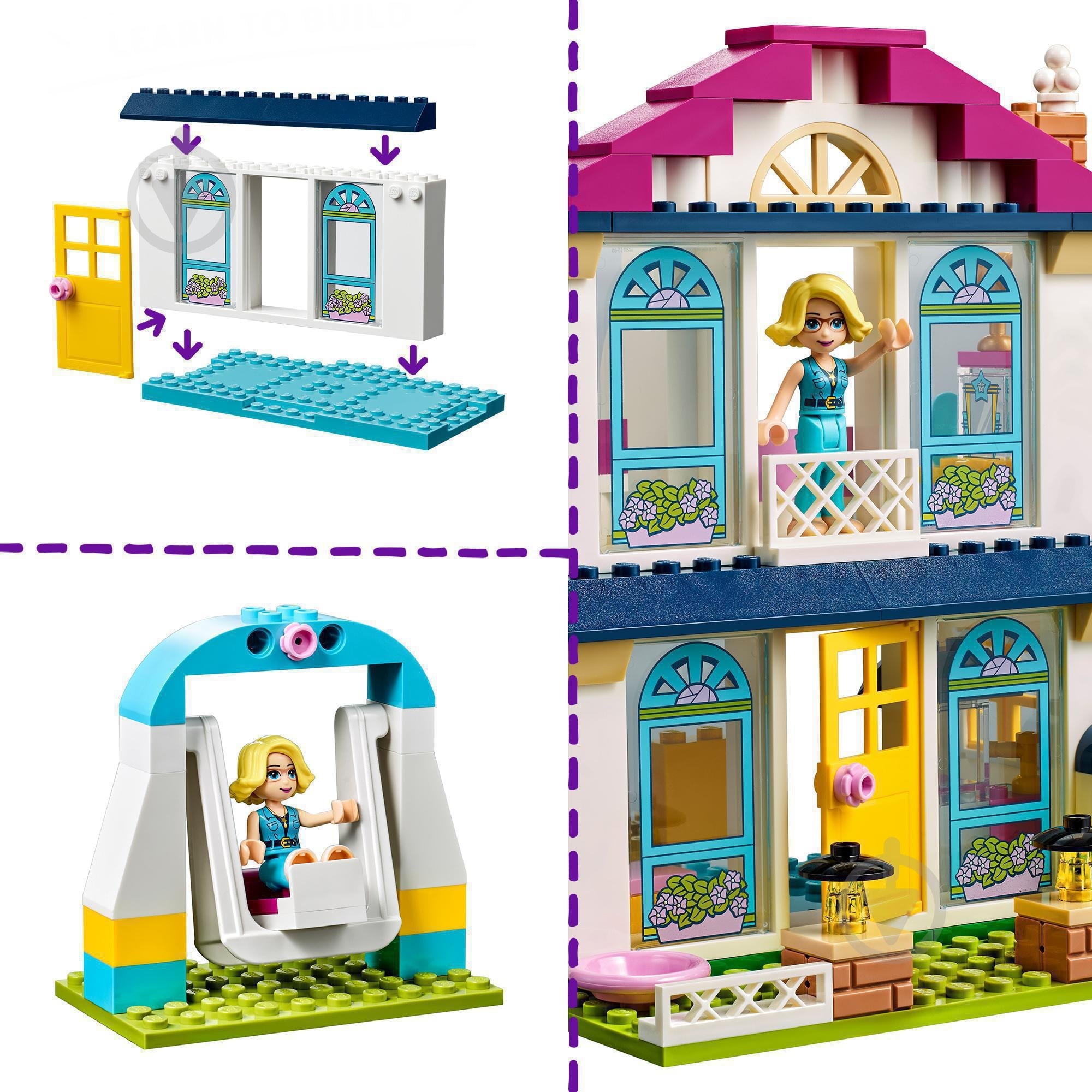 Конструктор LEGO Friends 4+ Будинок Стефані 41398 - фото 6