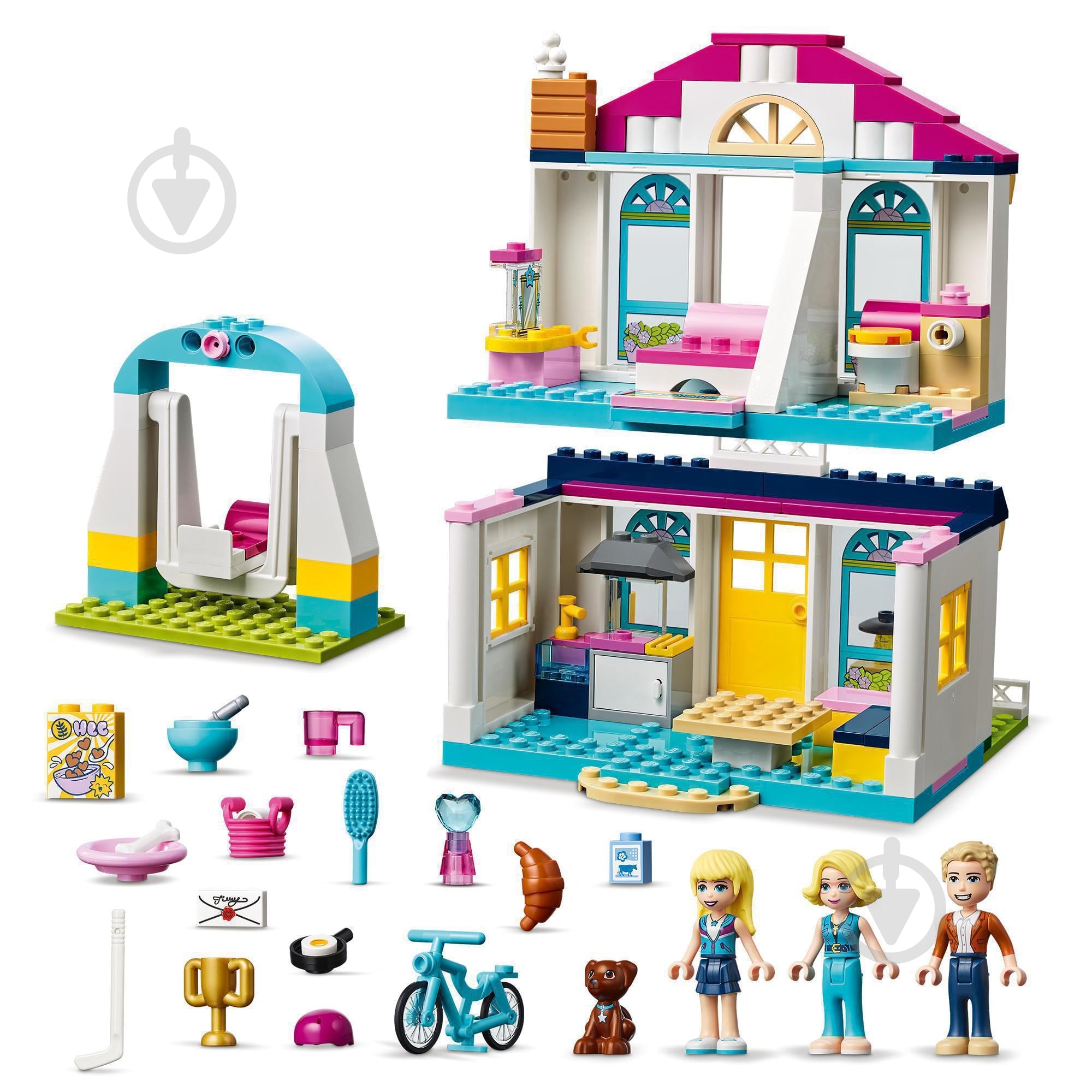 Конструктор LEGO Friends 4+ Будинок Стефані 41398 - фото 5