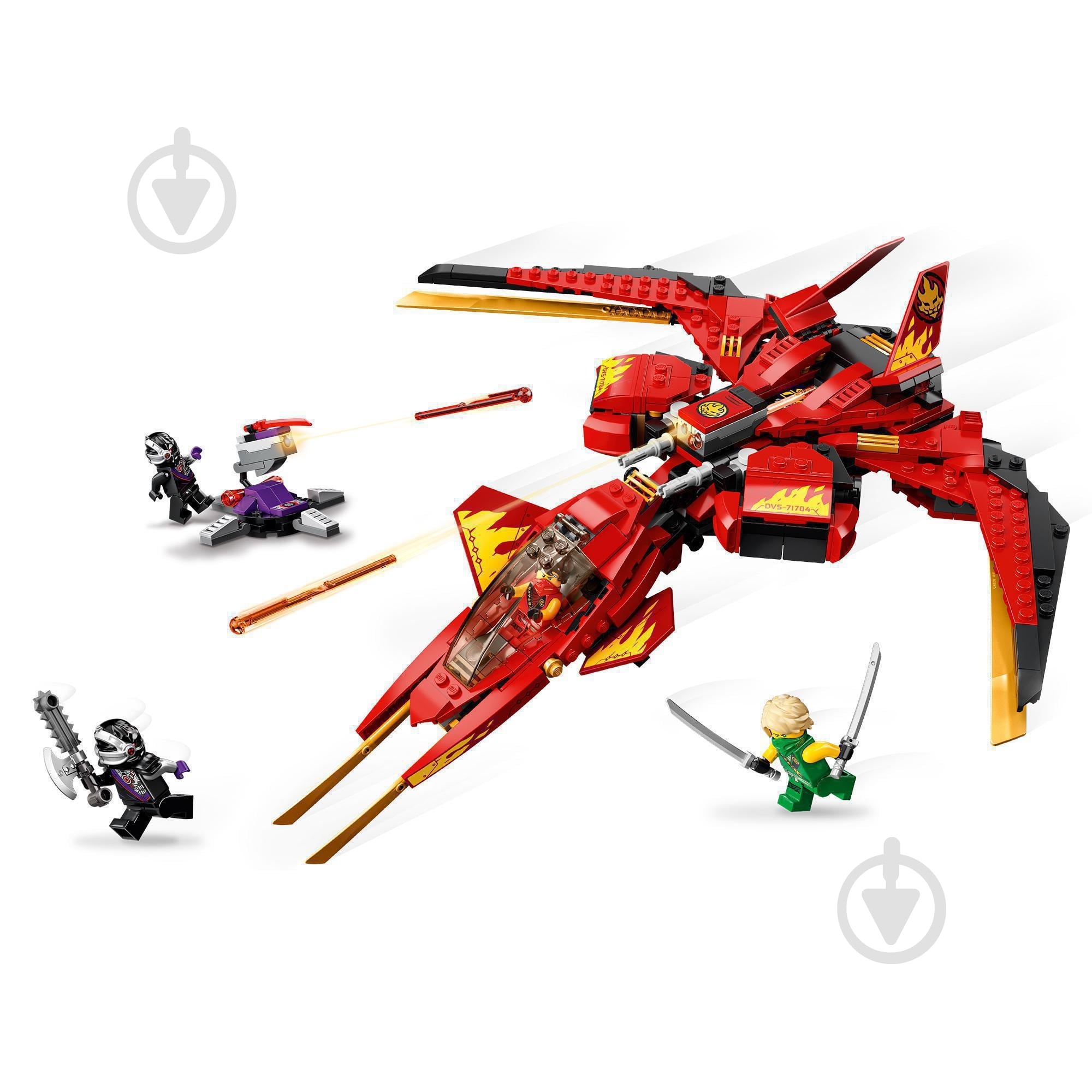 Конструктор LEGO Ninjago Истребитель Кая 71704 - фото 4