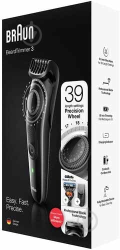 Тример для бороди та вусів Braun BT 3242 - фото 5 Тример для бороди та вусів Braun BT 3242 - фото 5