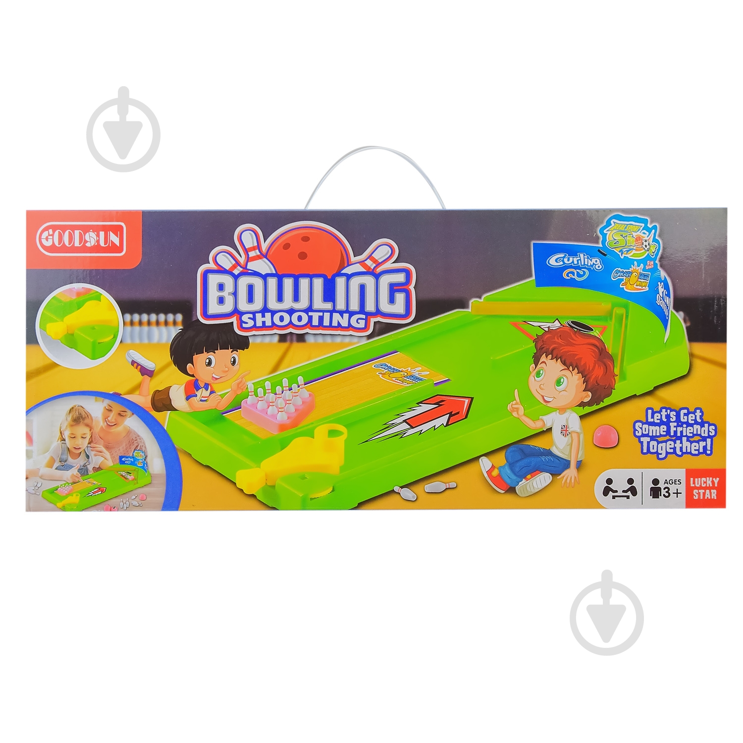 Игра настольная Настольный боулинг 8907 - фото 4 Игра настольная Настольный боулинг 8907 - фото 4