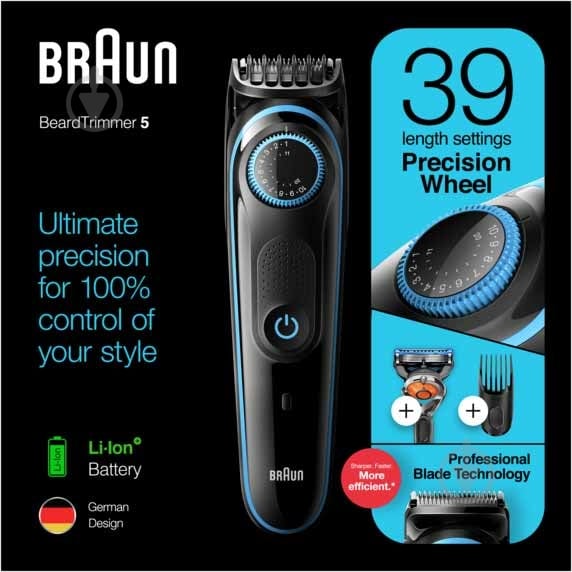 Триммер Braun BT 5240 - фото 4