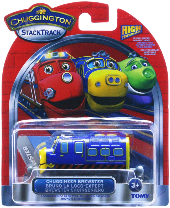 Паровозик Chuggington Брюстер-инженер Die-Cast LC54119 - фото 1