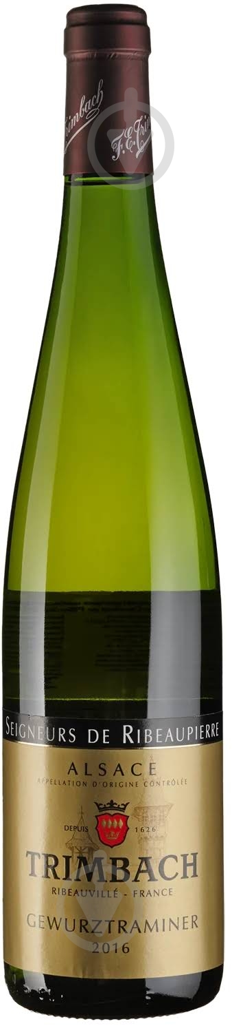 Вино Trimbach Gewurztraminer Seigneurs de Ribeaupierre 2016 0,75 л - фото 1