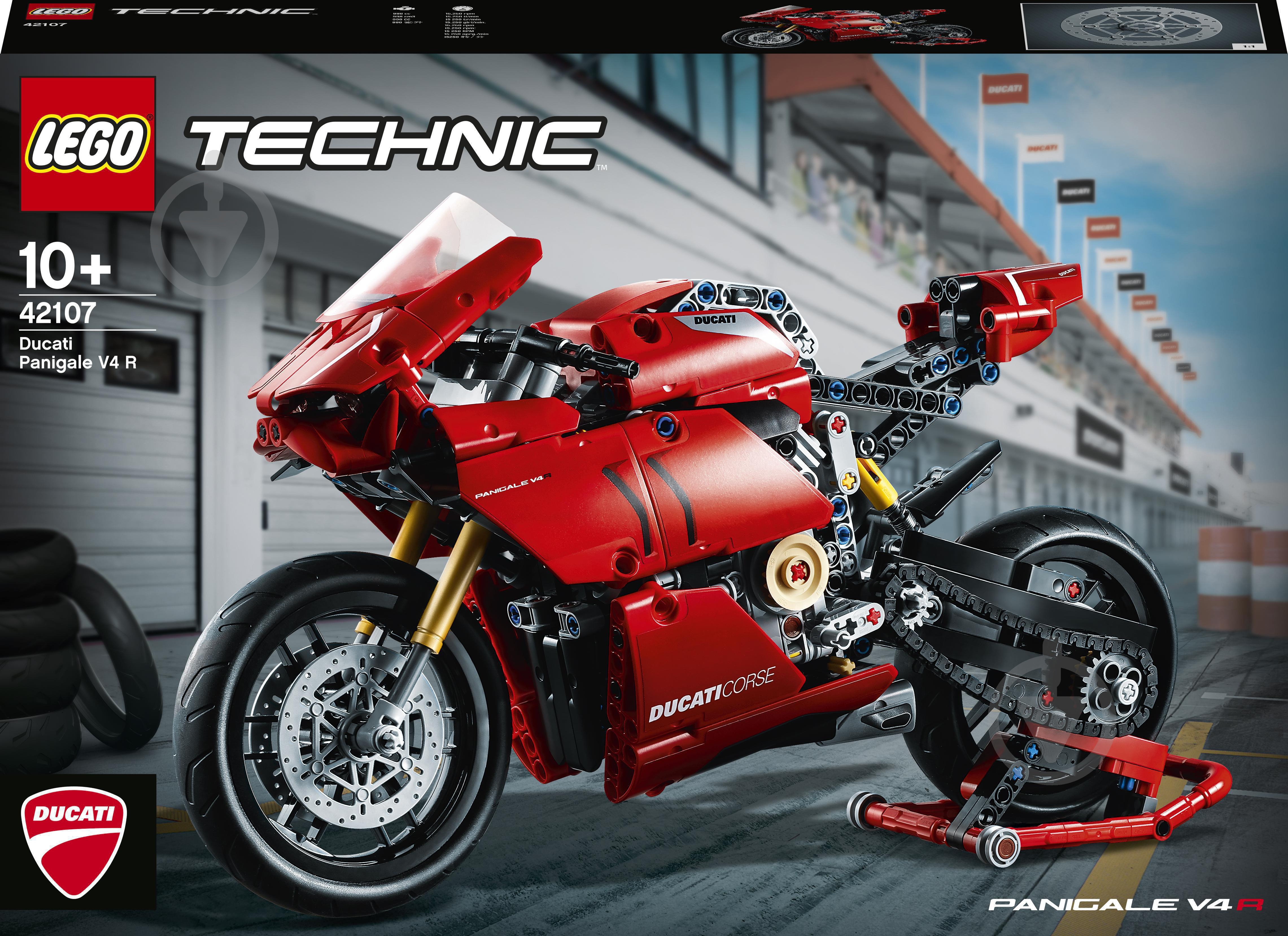 Конструктор LEGO Technic Ducati Panigale V4 R 42107 - фото 1