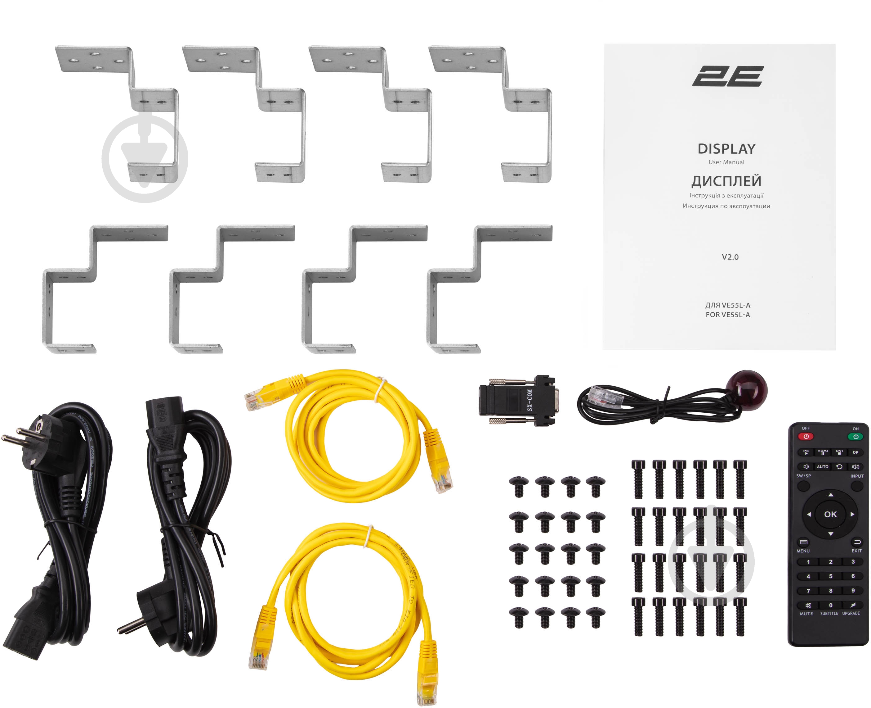 Дисплей информационный 2E 55" VE55L-A - фото 13 Дисплей информационный 2E 55" VE55L-A - фото 13