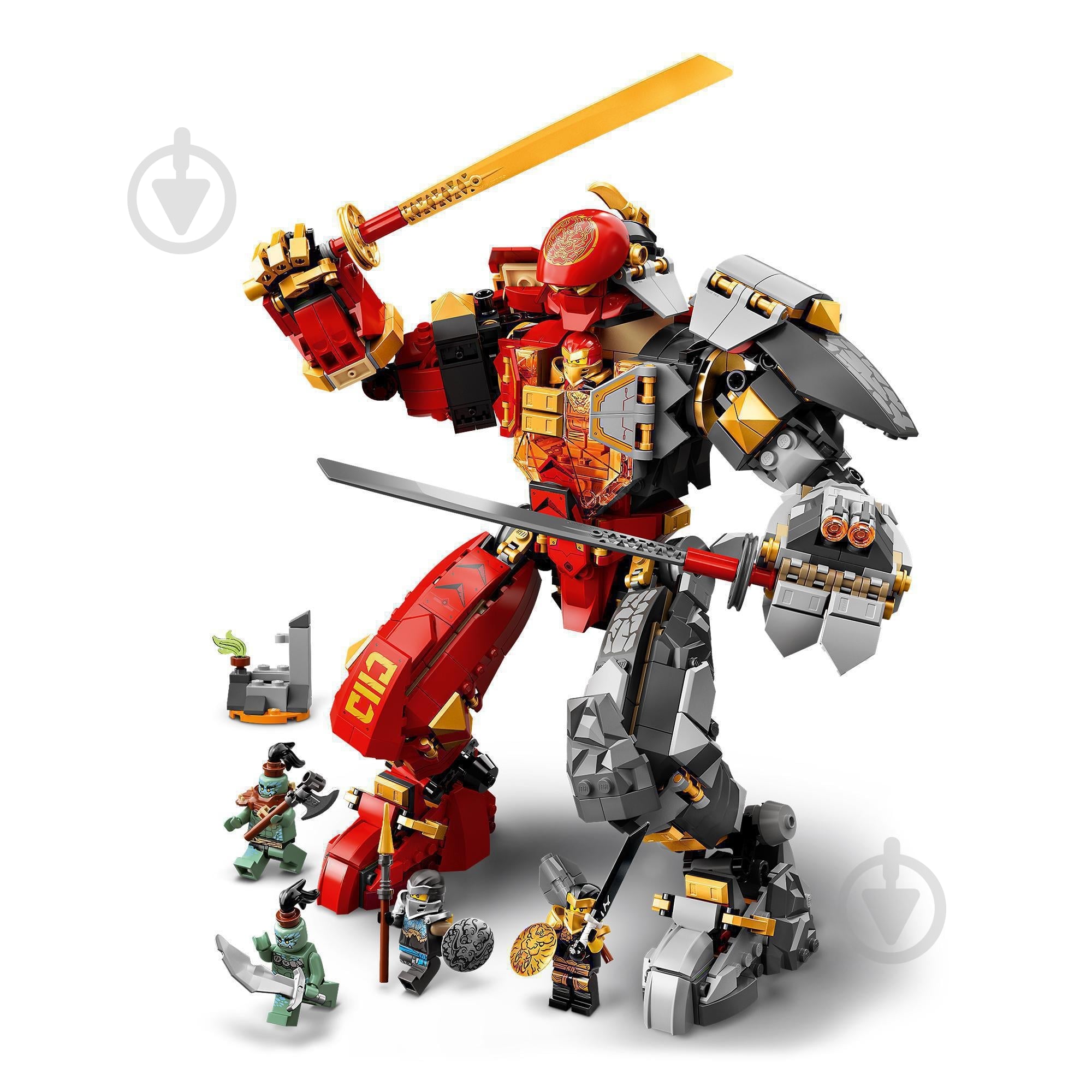 Конструктор LEGO Ninjago Вогнекам'яний робот 71720 - фото 5 Конструктор LEGO Ninjago Вогнекам'яний робот 71720 - фото 5