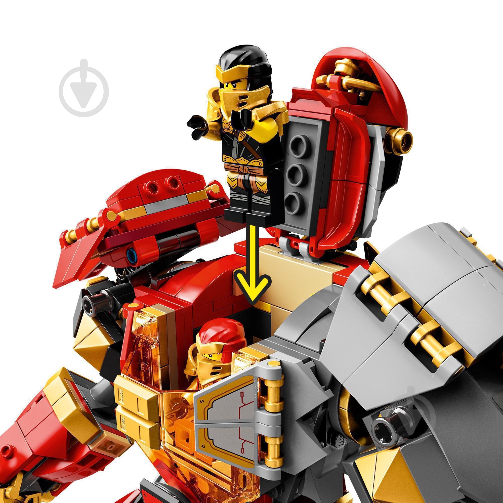 Конструктор LEGO Ninjago Вогнекам'яний робот 71720 - фото 6 Конструктор LEGO Ninjago Вогнекам'яний робот 71720 - фото 6