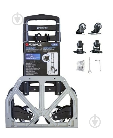 Тележка платформенная Forsage F-106-3A - фото 2 Тележка платформенная Forsage F-106-3A - фото 2