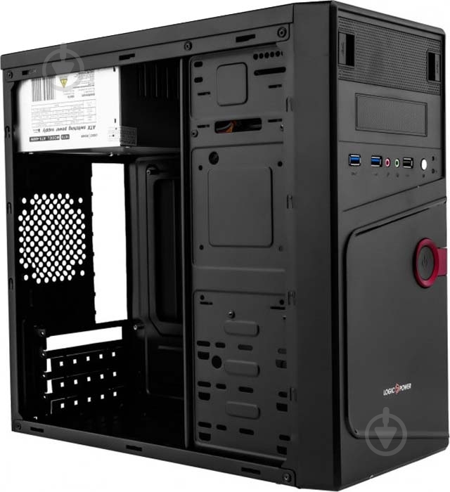 Корпус LogicPower 6104 400W USB 3.0 MATX Black - фото 10 Корпус LogicPower 6104 400W USB 3.0 MATX Black - фото 10