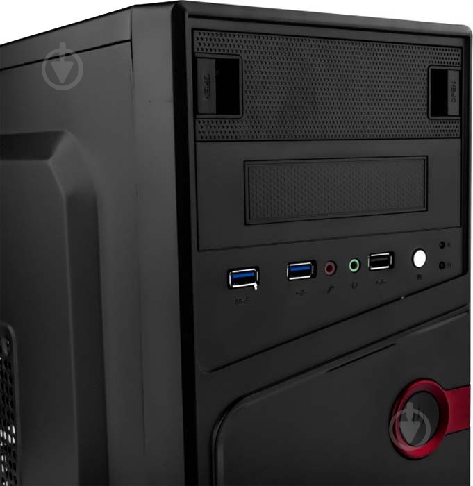 Корпус LogicPower 6104 400W USB 3.0 MATX Black - фото 4 Корпус LogicPower 6104 400W USB 3.0 MATX Black - фото 4