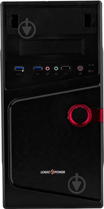 Корпус LogicPower 6104 400W USB 3.0 MATX Black - фото 3 Корпус LogicPower 6104 400W USB 3.0 MATX Black - фото 3