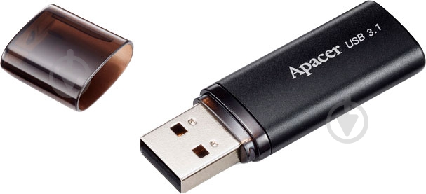 Флеш-память USB Apacer AH25B 32 ГБ USB 3.1 black (AP32GAH25BB-1) - фото 3