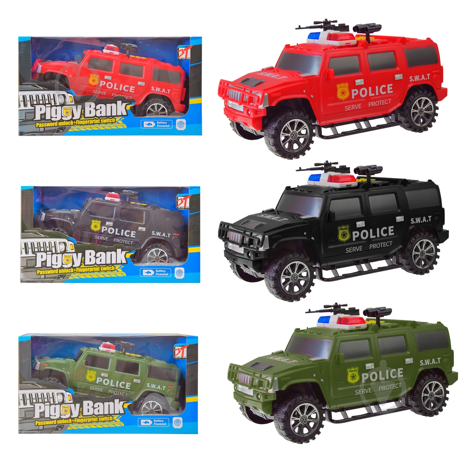 Копилка Машина-сейф в ассортименте 143 - фото 1 Копилка Машина-сейф в ассортименте 143 - фото 1