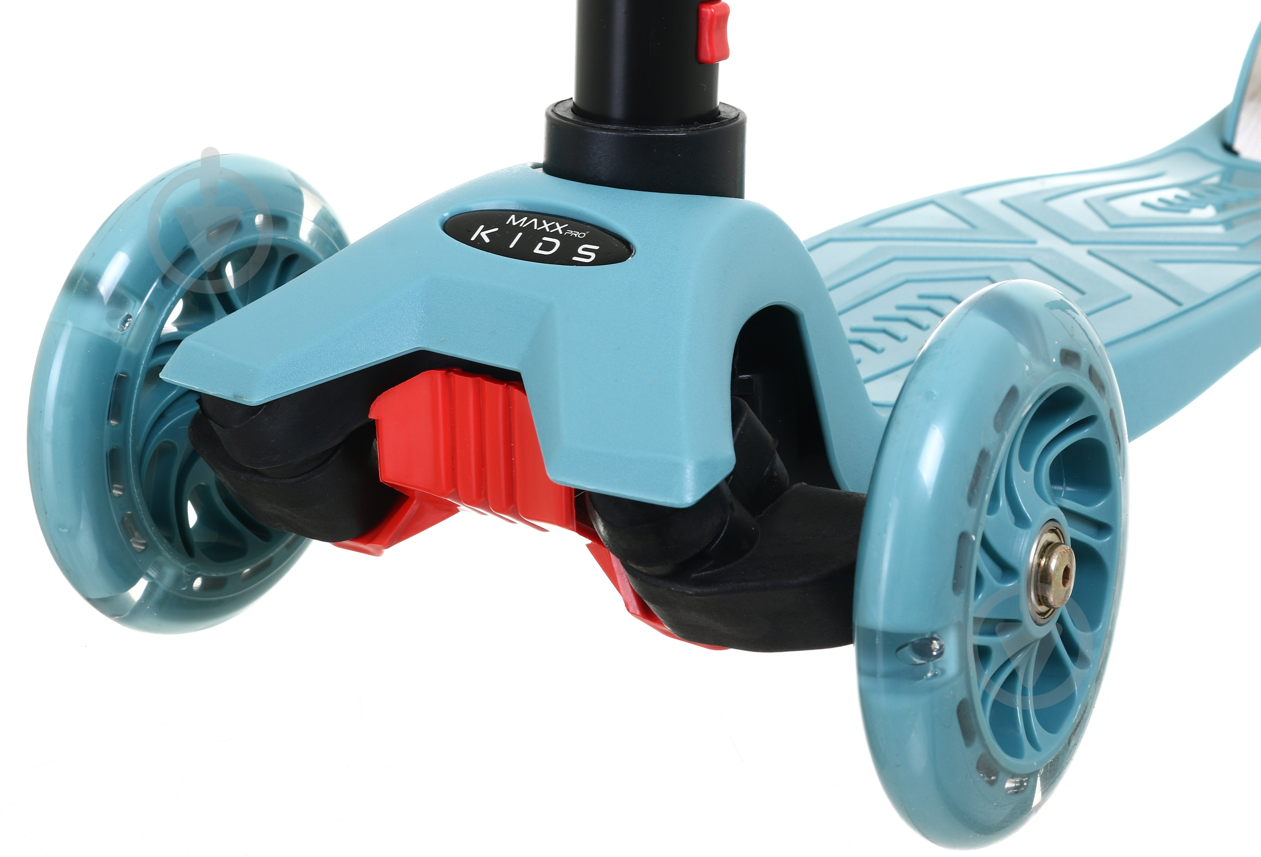 Самокат MaxxPro kids дитячий 3-колісний блакитний LS306/maxi - фото 2