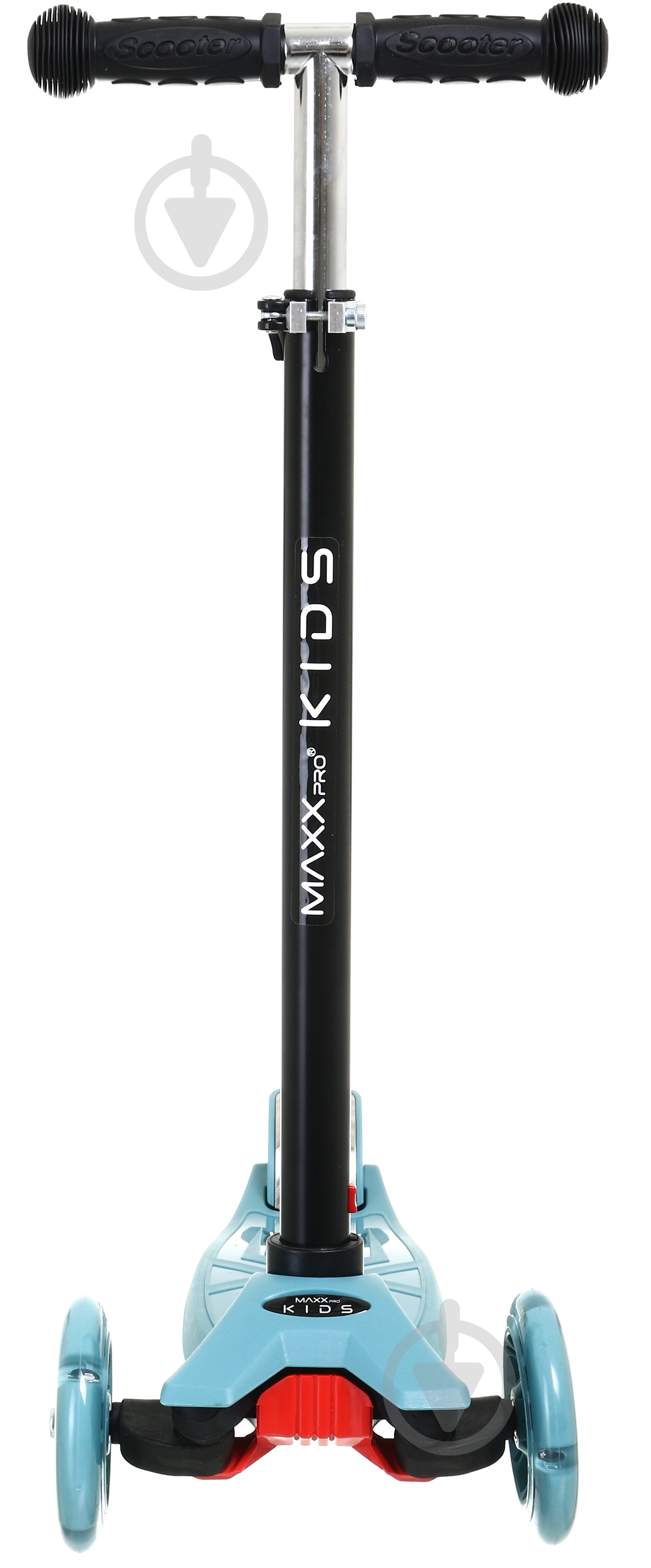 Самокат MaxxPro kids дитячий 3-колісний блакитний LS306/maxi - фото 3