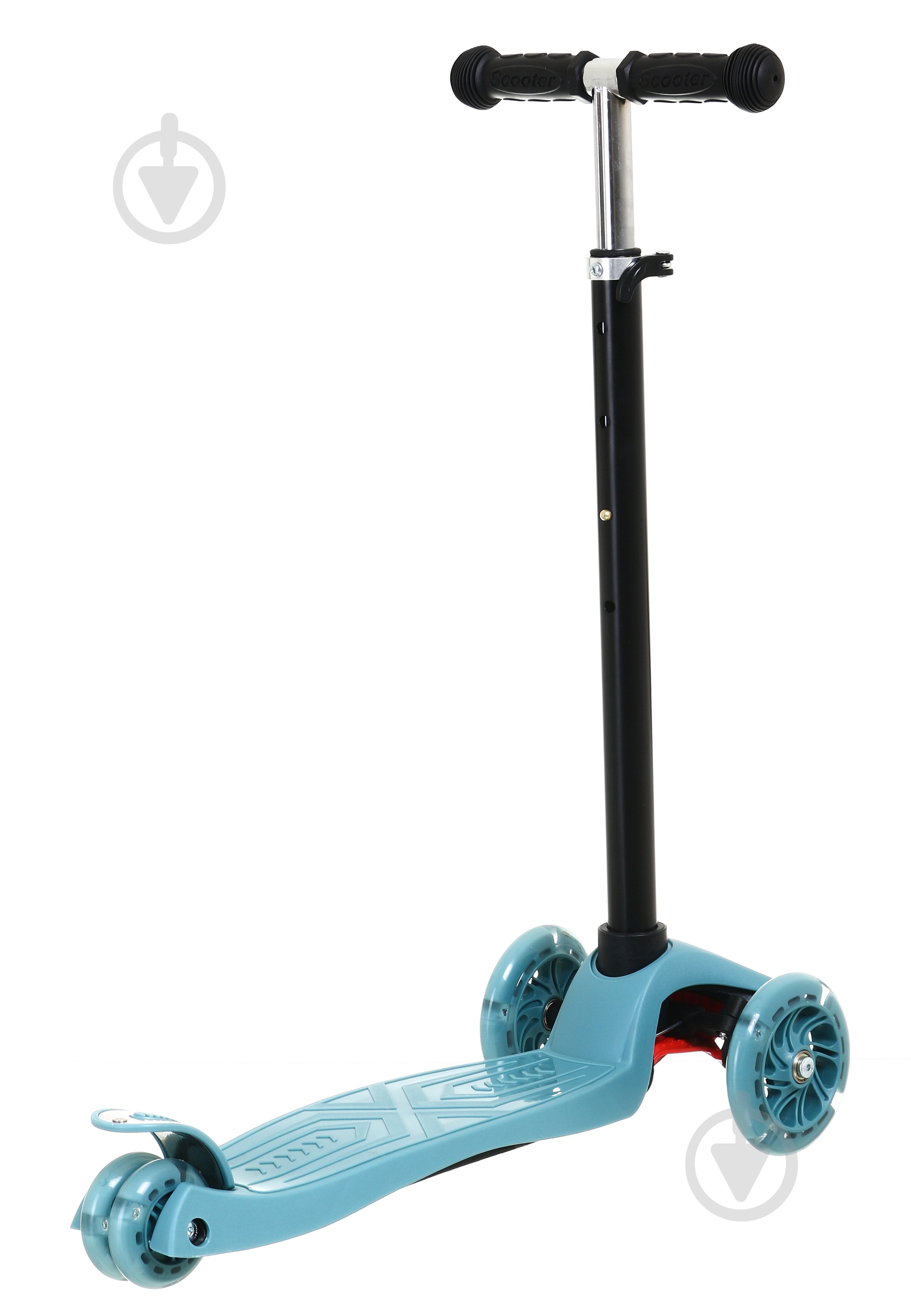 Самокат MaxxPro kids дитячий 3-колісний блакитний LS306/maxi - фото 5