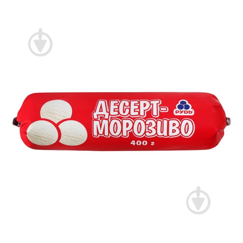 Морозиво Рудь Десерт-морозиво м/у 400г - фото 1 Морозиво Рудь Десерт-морозиво м/у 400г - фото 1