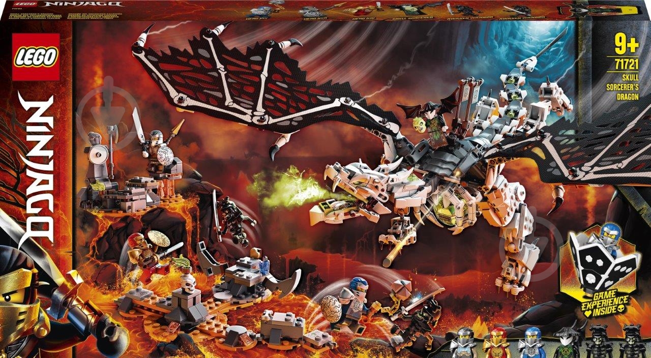 ᐉ Конструктор LEGO Ninjago Дракон колдуна Скелета 71721 • Купить