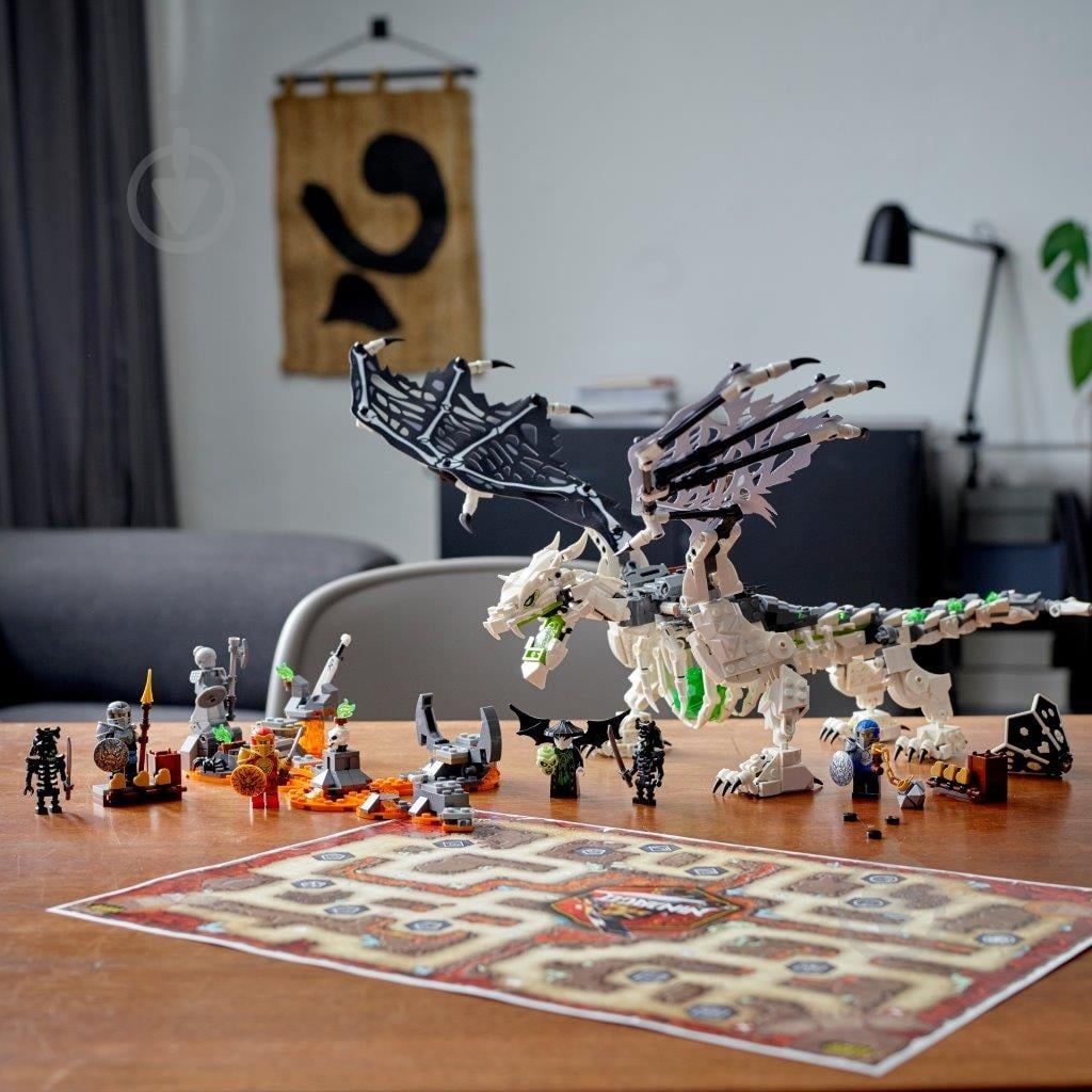 Конструктор LEGO Ninjago Дракон колдуна Скелета 71721 - фото 14 Конструктор LEGO Ninjago Дракон колдуна Скелета 71721 - фото 14