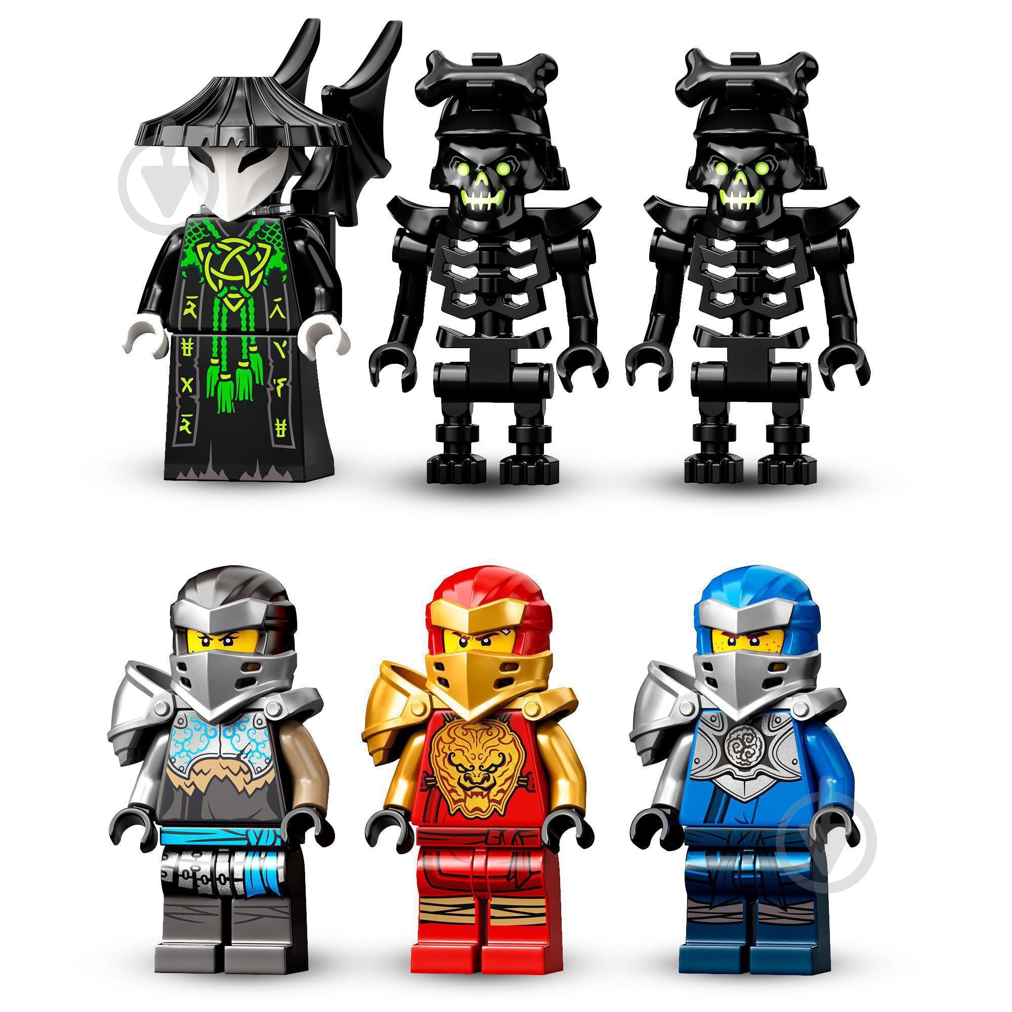 Конструктор LEGO Ninjago Дракон колдуна Скелета 71721 - фото 7 Конструктор LEGO Ninjago Дракон колдуна Скелета 71721 - фото 7