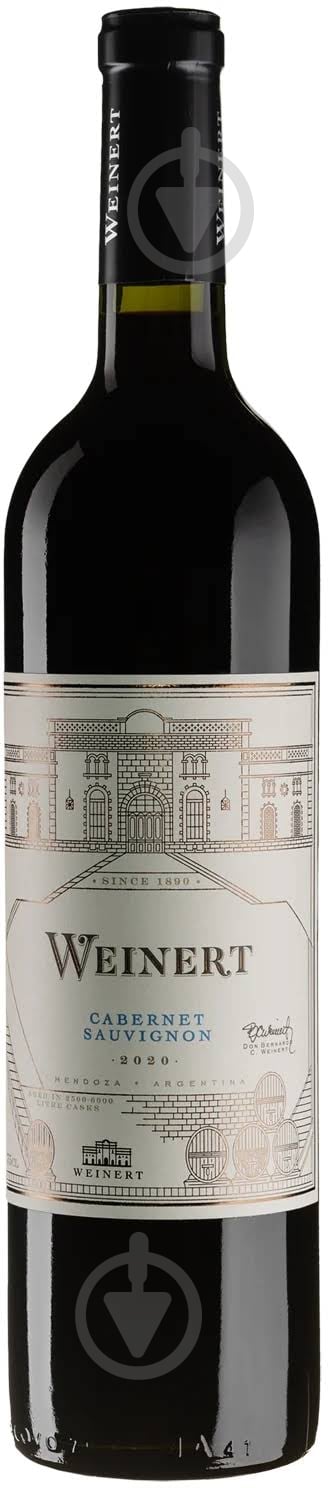 Вино Weinert Cabernet Sauvignon 2020 Weinert 0,75 л - фото 1 Вино Weinert Cabernet Sauvignon 2020 Weinert 0,75 л - фото 1