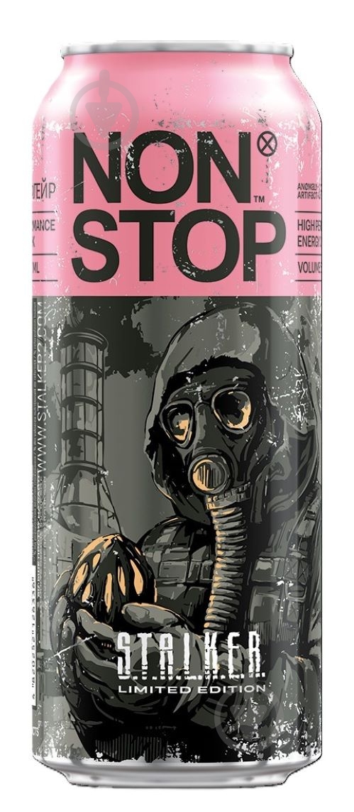 Энергетический напиток Non Stop Stalker Red 0,5 л - фото 1
