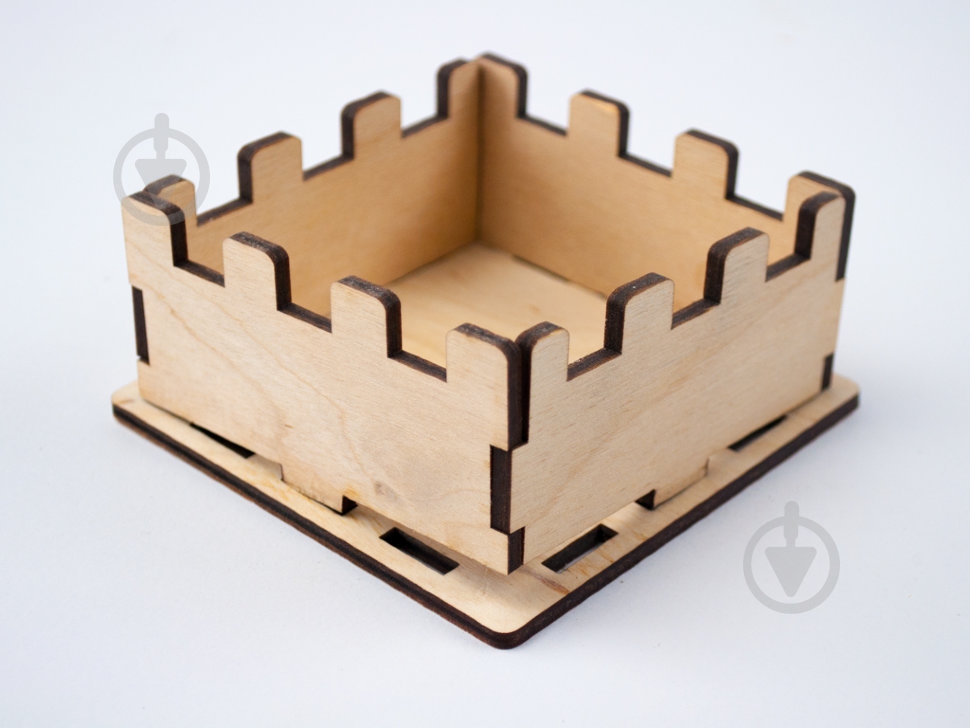 Деревянный 3D-конструктор Зірка Крепость 93887 - фото 7