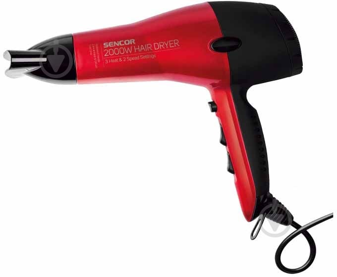 Фен Sencor SHD 6701RD - фото 2 Фен Sencor SHD 6701RD - фото 2