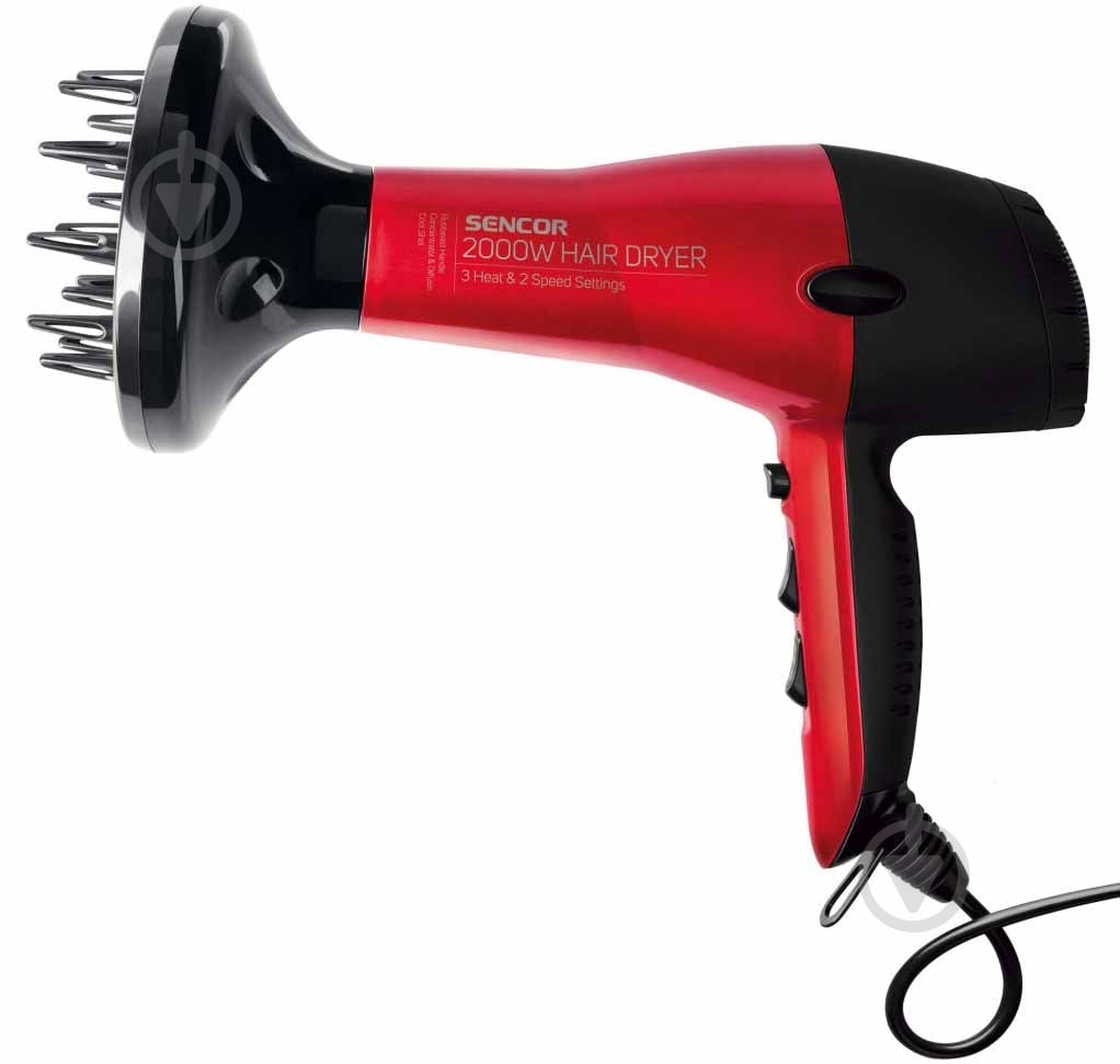 Фен Sencor SHD 6701RD - фото 1 Фен Sencor SHD 6701RD - фото 1