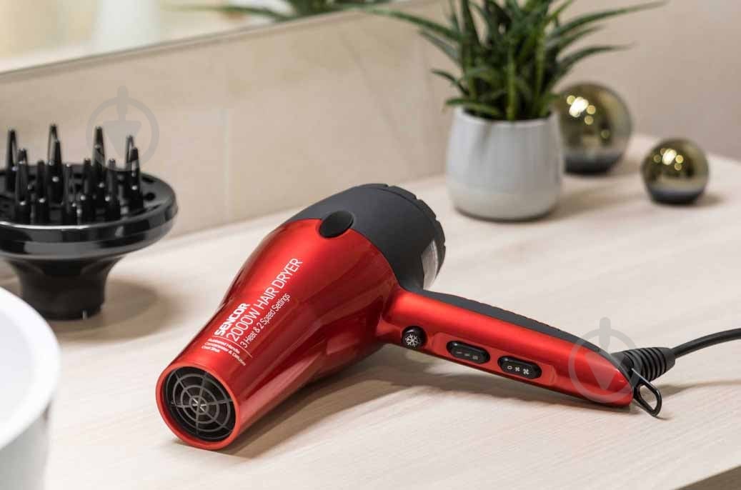 Фен Sencor SHD 6701RD - фото 7 Фен Sencor SHD 6701RD - фото 7