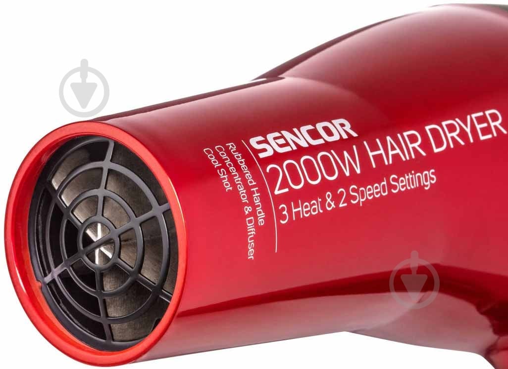 Фен Sencor SHD 6701RD - фото 3 Фен Sencor SHD 6701RD - фото 3