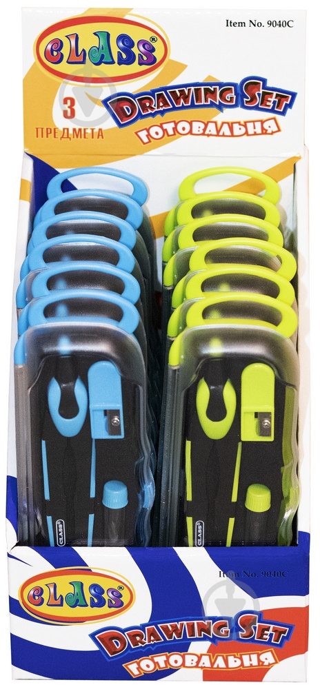 Готовальня RADIANT 3 предмета 9040С CLASS - фото 3