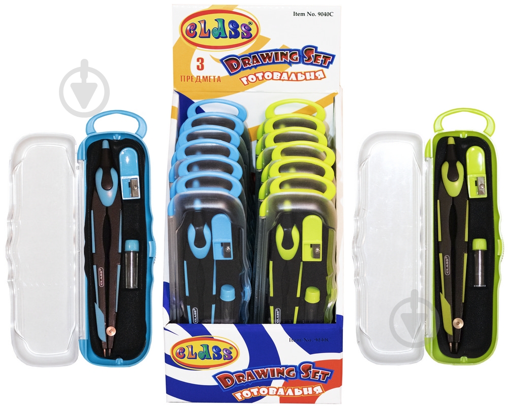 Готовальня RADIANT 3 предмета 9040С CLASS - фото 2