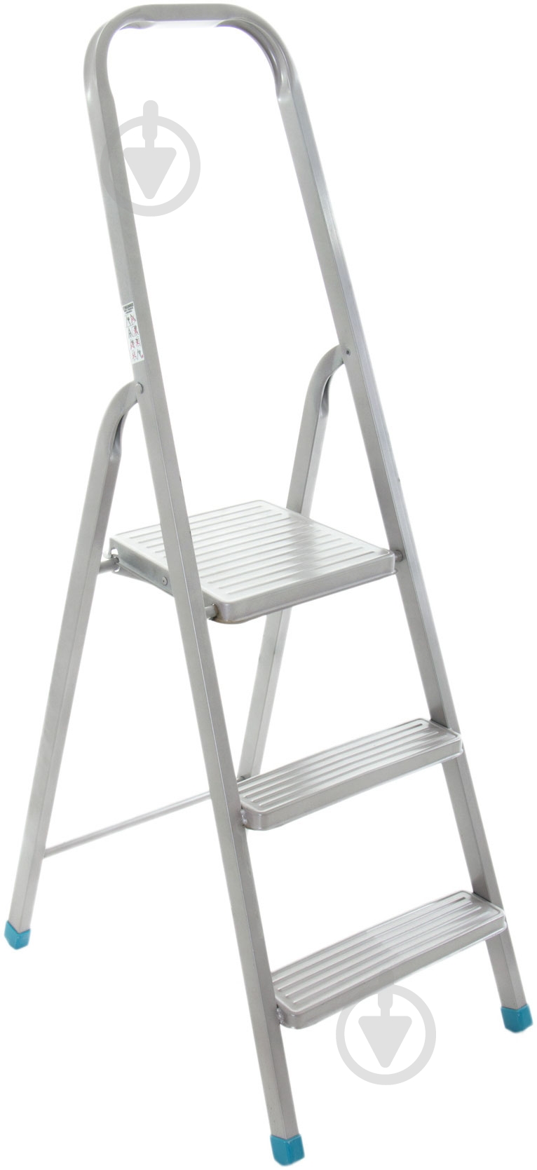 Лестница-стремянка Евродизайн на 3 ступени - фото 1