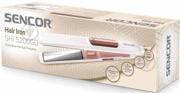 Выпрямитель для волос Sencor SHI 5200GD - фото 11 Выпрямитель для волос Sencor SHI 5200GD - фото 11