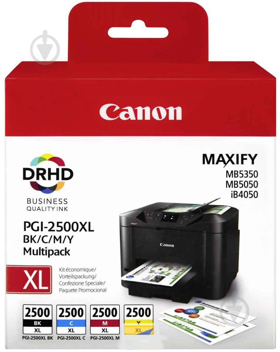 Комплект картриджей MAXIFY iB4040 PGI-2400XL Multipack - фото 1