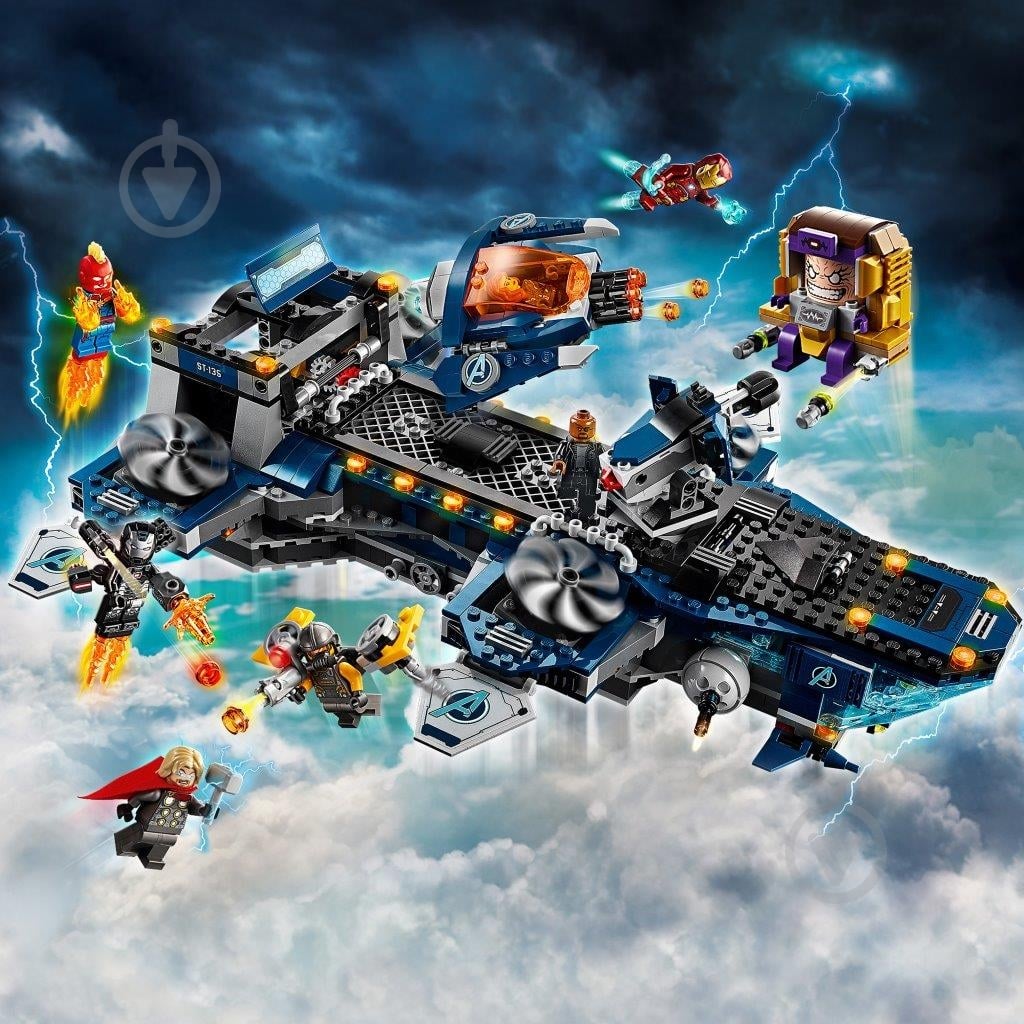 Конструктор LEGO Super Heroes Marvel Месники: Гелікарріер 76153 - фото 5