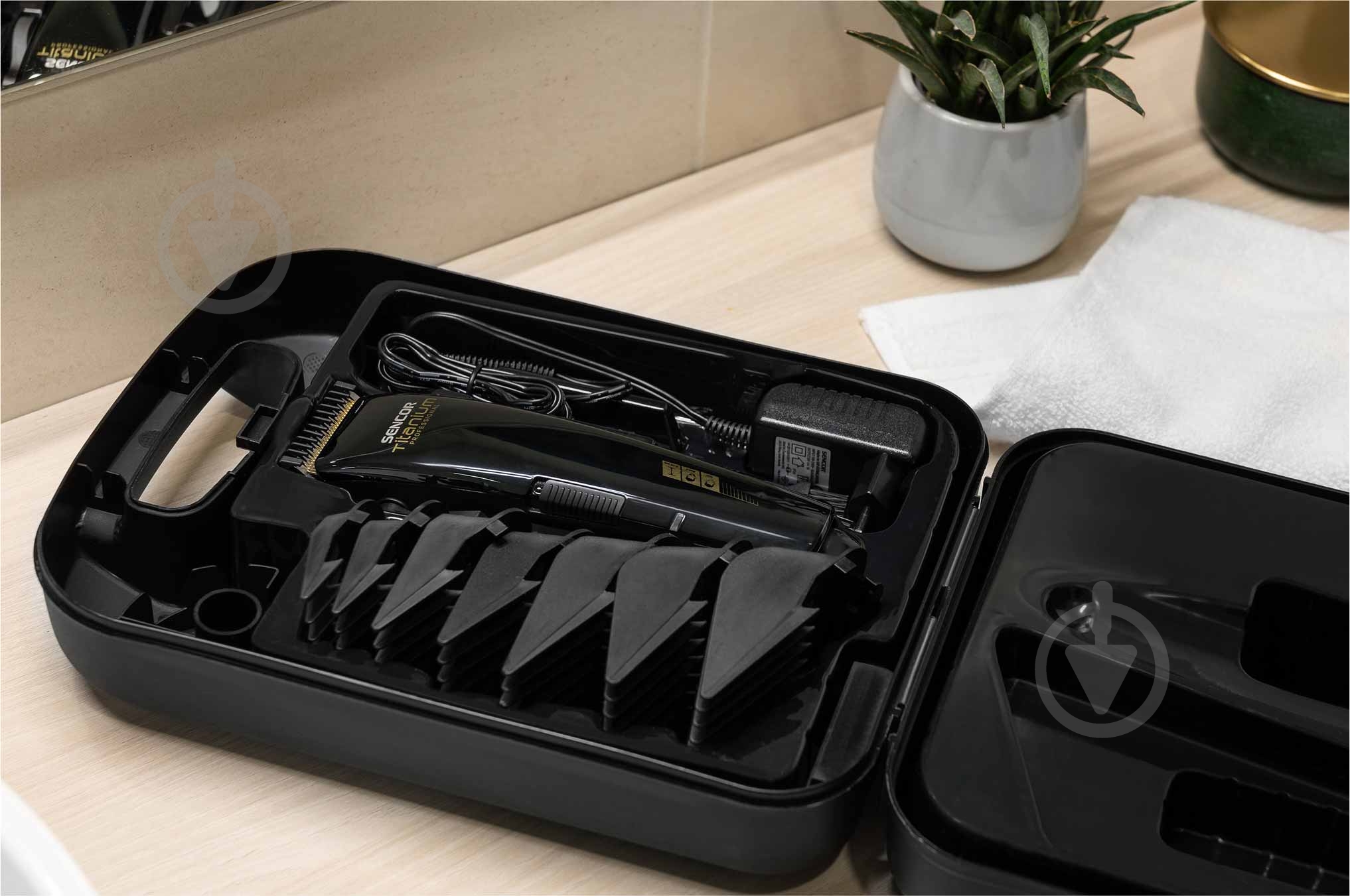 Машинка для стрижки волос Sencor SHP 8400BK - фото 8
