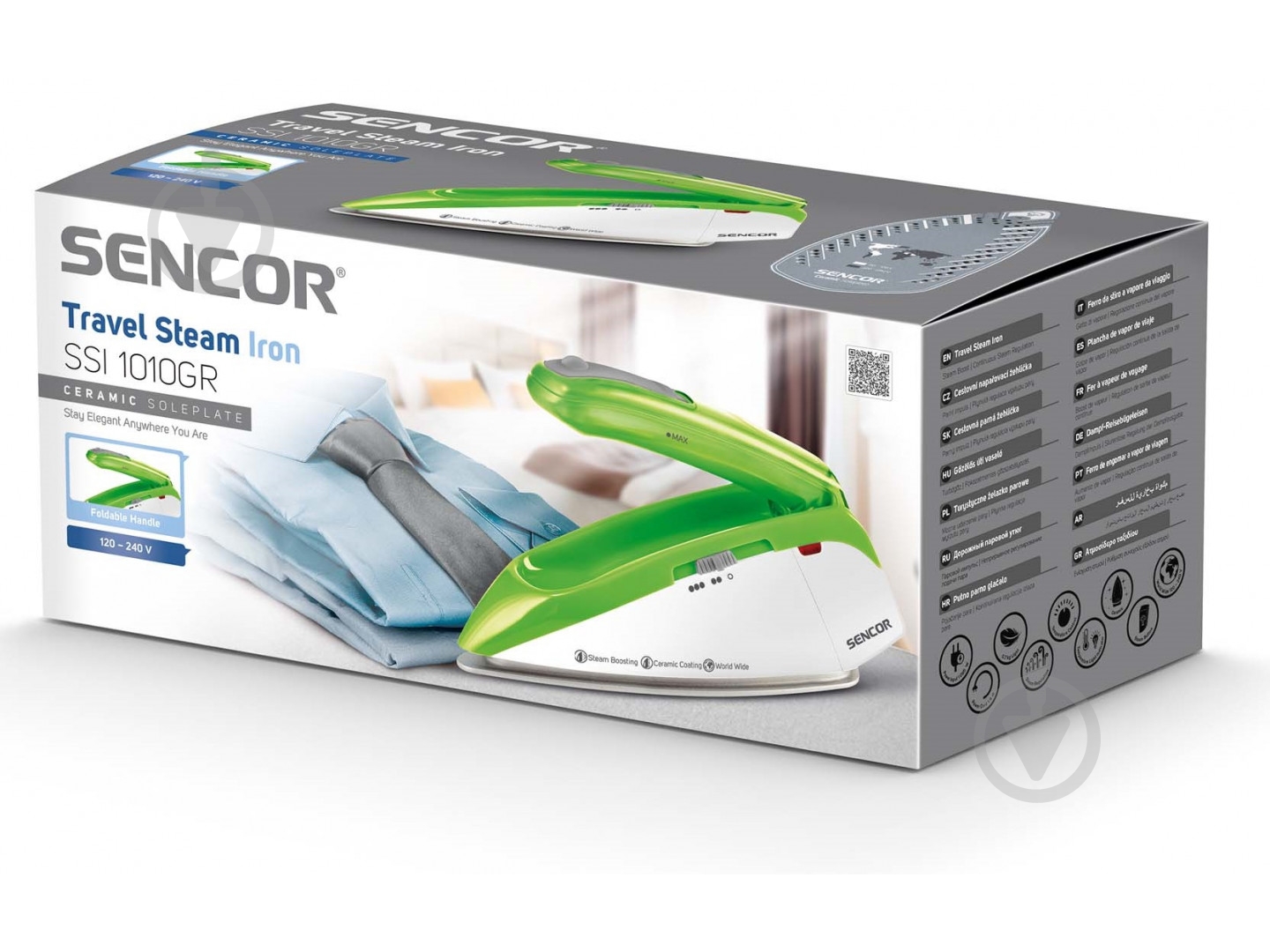 Утюг дорожный Sencor SSI 1010 GR - фото 14 Утюг дорожный Sencor SSI 1010 GR - фото 14