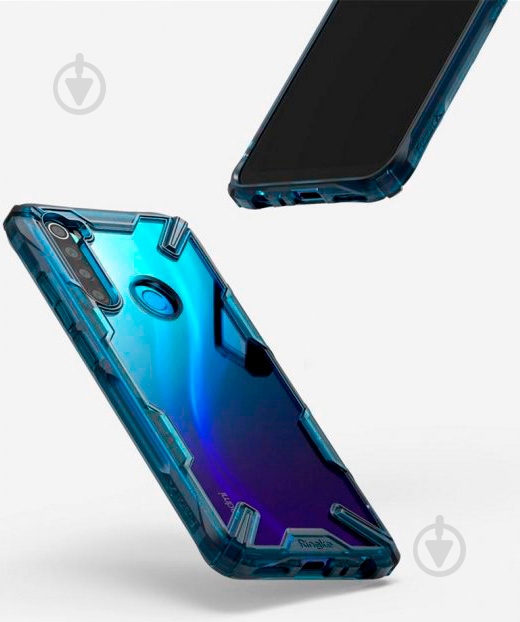 Чехол Ringke Fusion X Space Blue для Xiaomi Redmi Note 8 - фото 5
