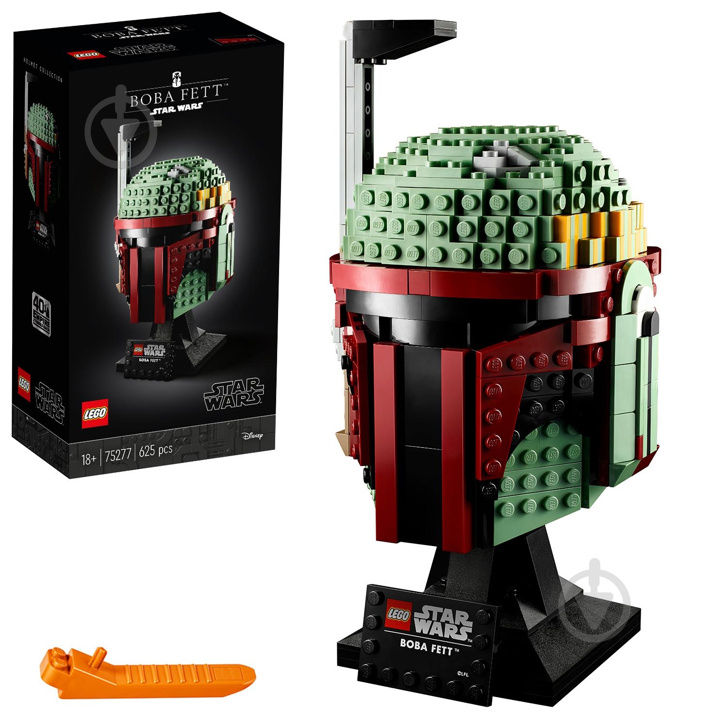 Конструктор LEGO Star Wars Шолом Боби Фетта 75277 - фото 9