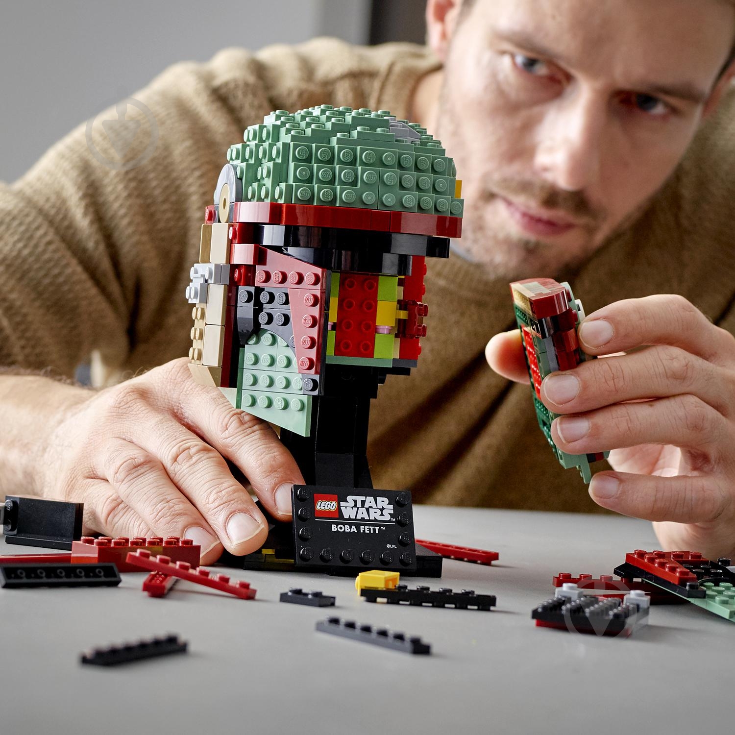 Конструктор LEGO Star Wars Шолом Боби Фетта 75277 - фото 6