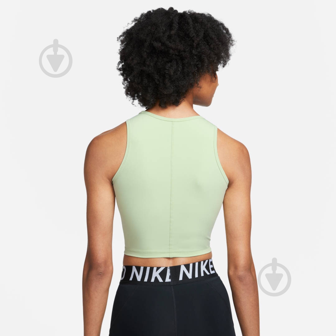 Майка Nike W NP DF CROP TANK GRX FB5261-343 р.L зелений - фото 2 Майка Nike W NP DF CROP TANK GRX FB5261-343 р.L зелений - фото 2