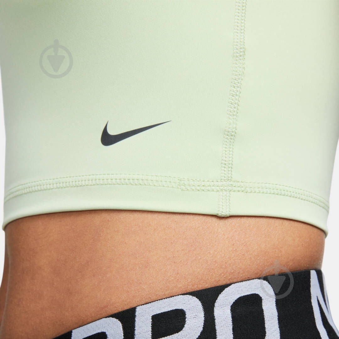 Майка Nike W NP DF CROP TANK GRX FB5261-343 р.L зелений - фото 4 Майка Nike W NP DF CROP TANK GRX FB5261-343 р.L зелений - фото 4
