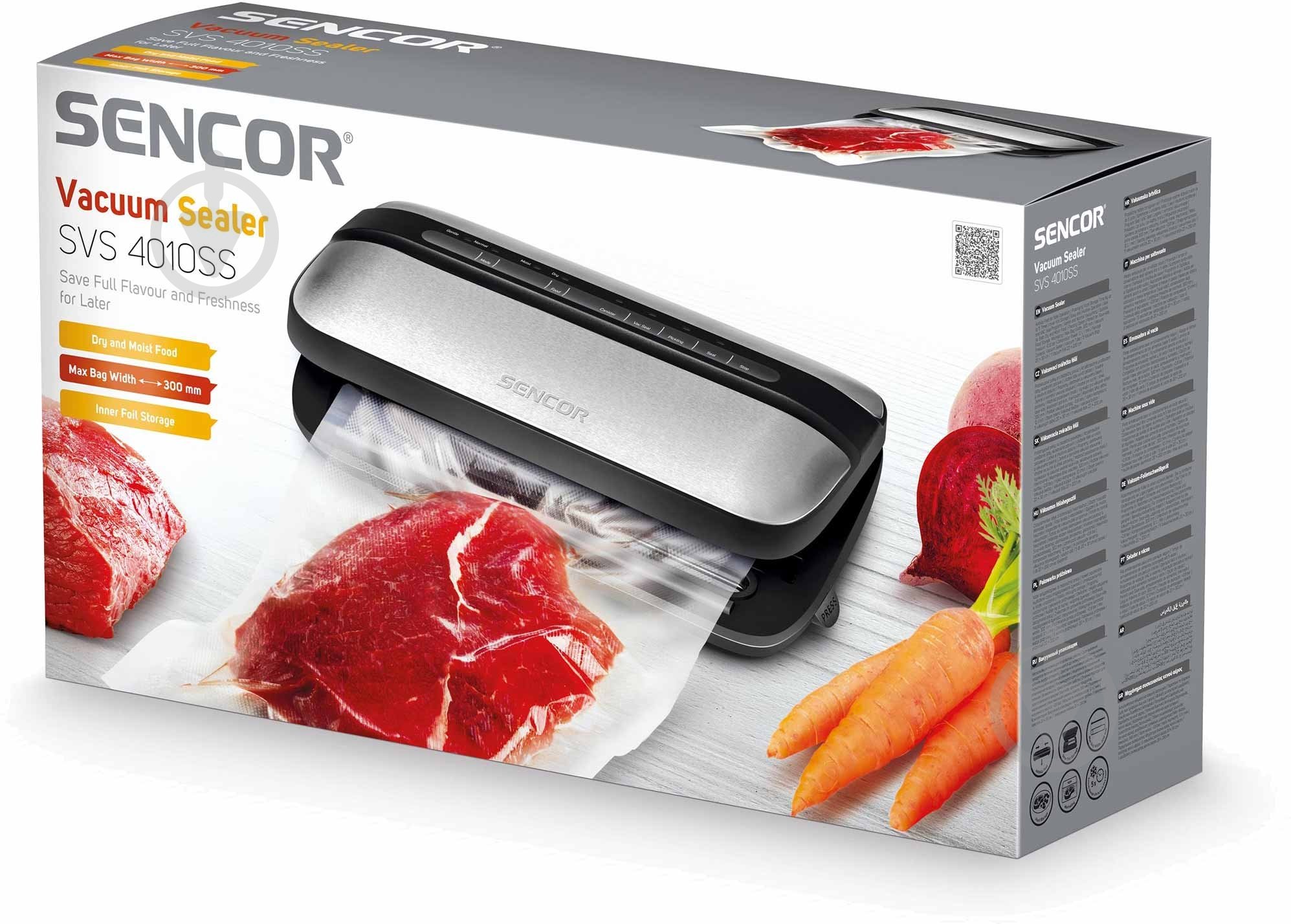 Вакууматор Sencor SVS 4010SS - фото 11 Вакууматор Sencor SVS 4010SS - фото 11