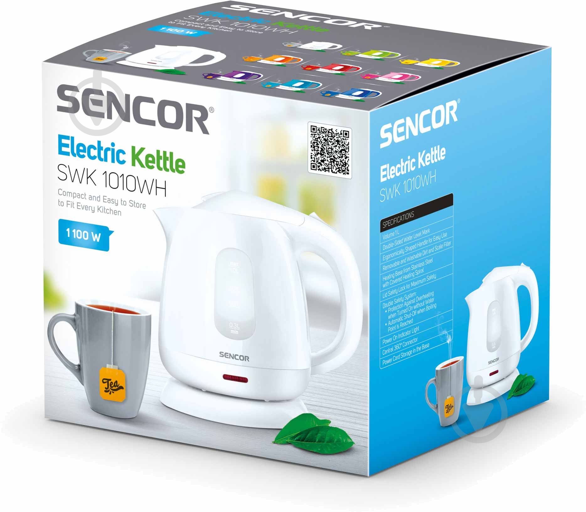 Электрочайник Sencor SWK 1010WH - фото 10