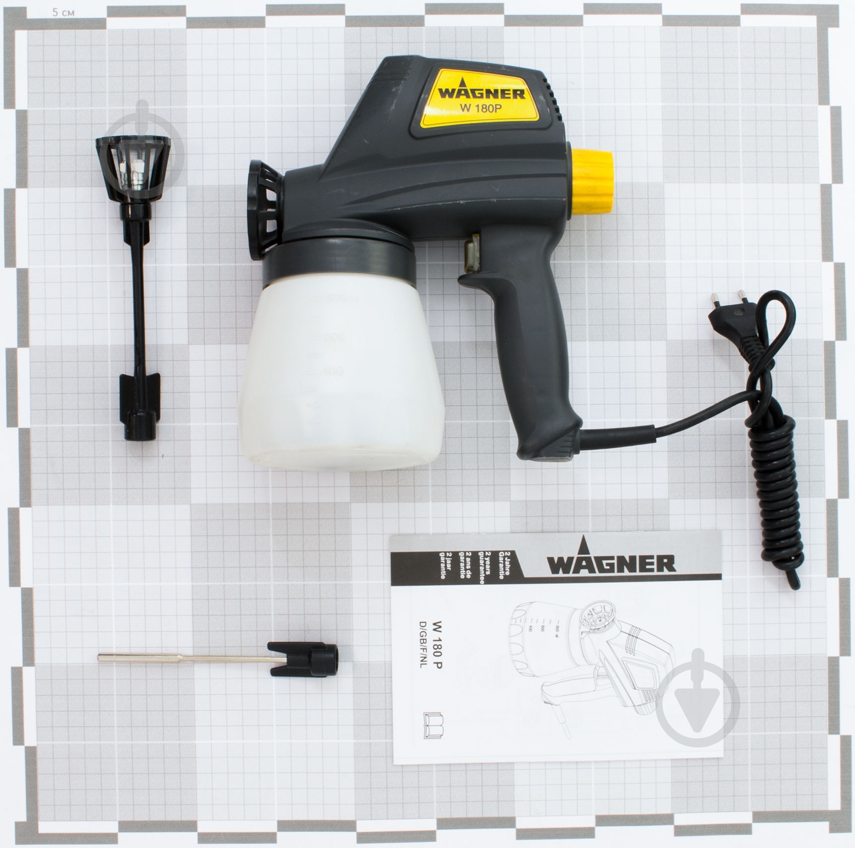 Краскораспылитель Wagner W-180P 413006 - фото 3
