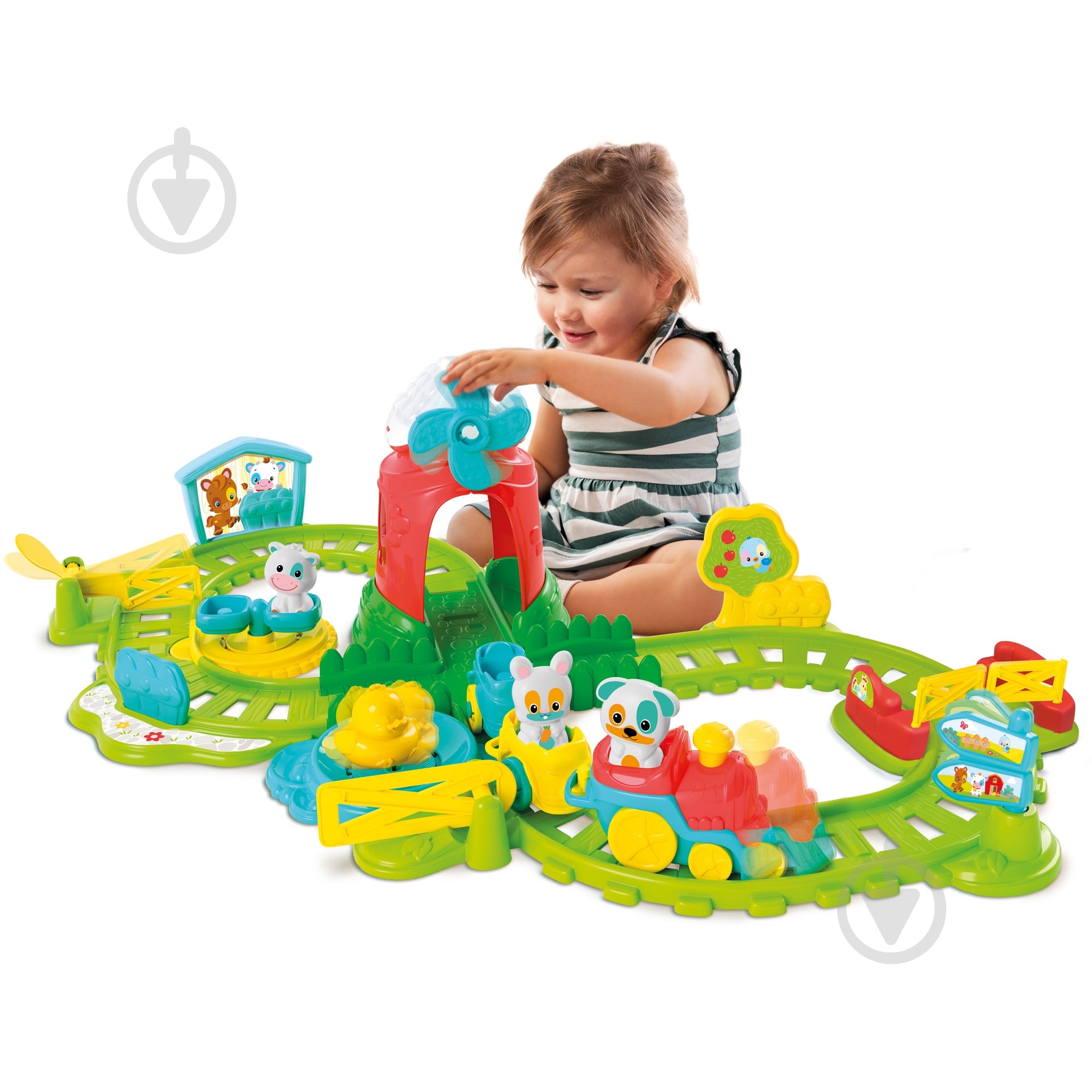Игровой центр Clementoni The Farm Train 17385 - фото 4