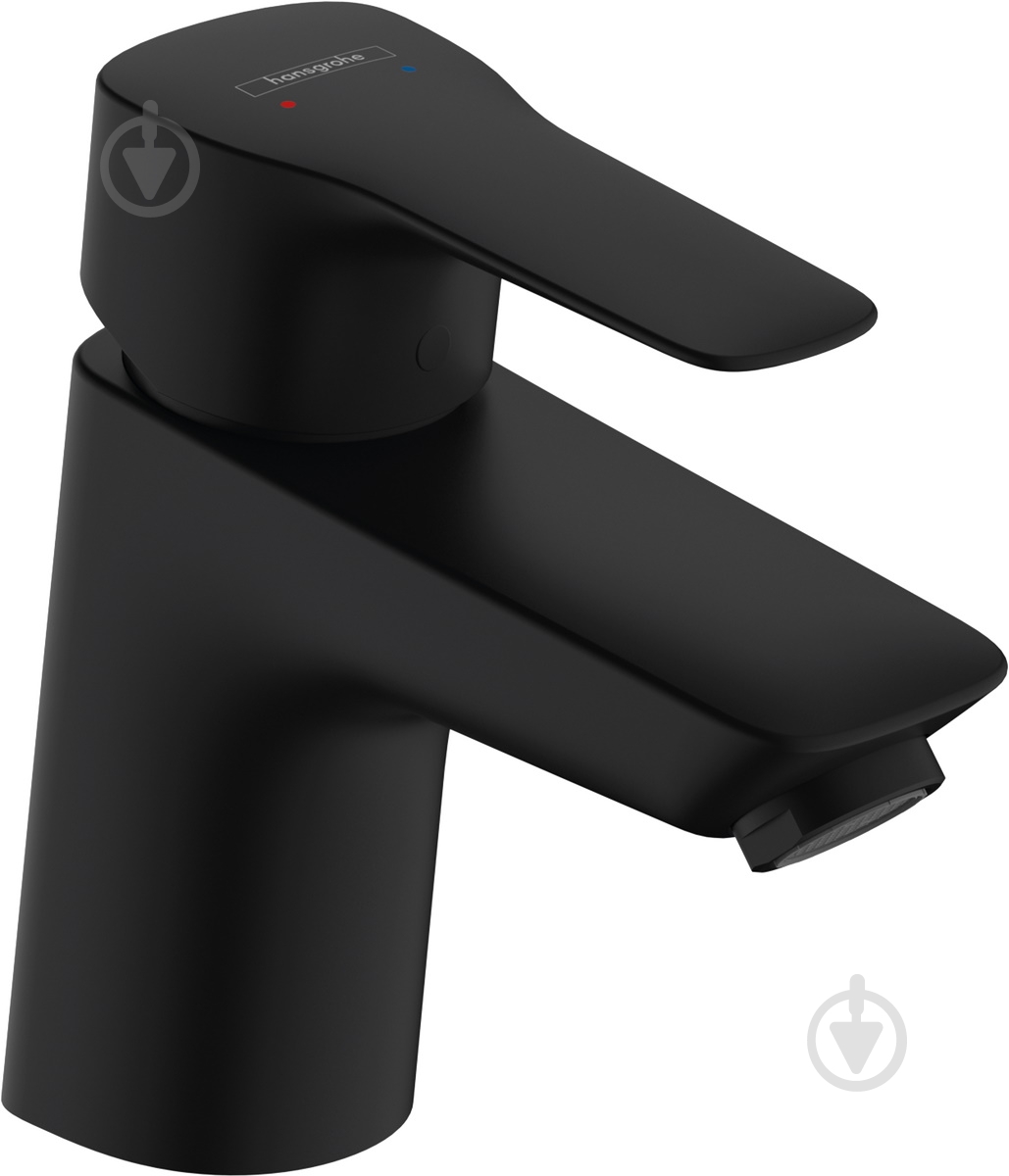 Смеситель для умывальника Hansgrohe MYSPORT M черный матовый - фото 1 Смеситель для умывальника Hansgrohe MYSPORT M черный матовый - фото 1